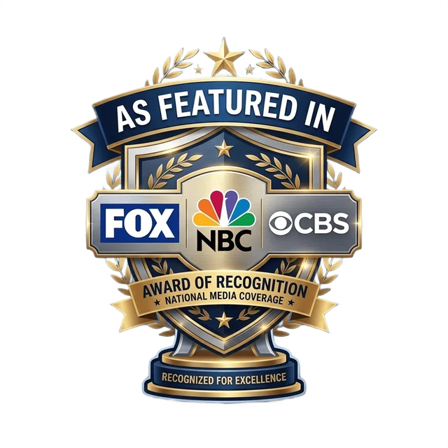 As Featured In FOX, NBC and CBS — Revive Agency award of recognition